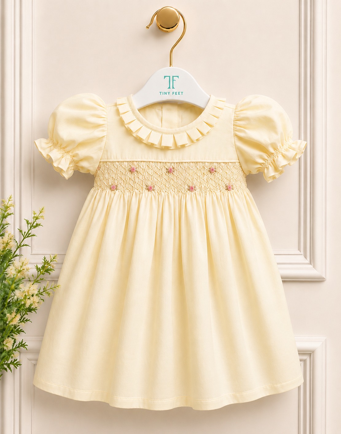 Yellow Rose Grace Dress