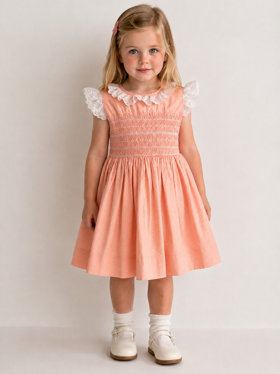 Peach Petal Dress