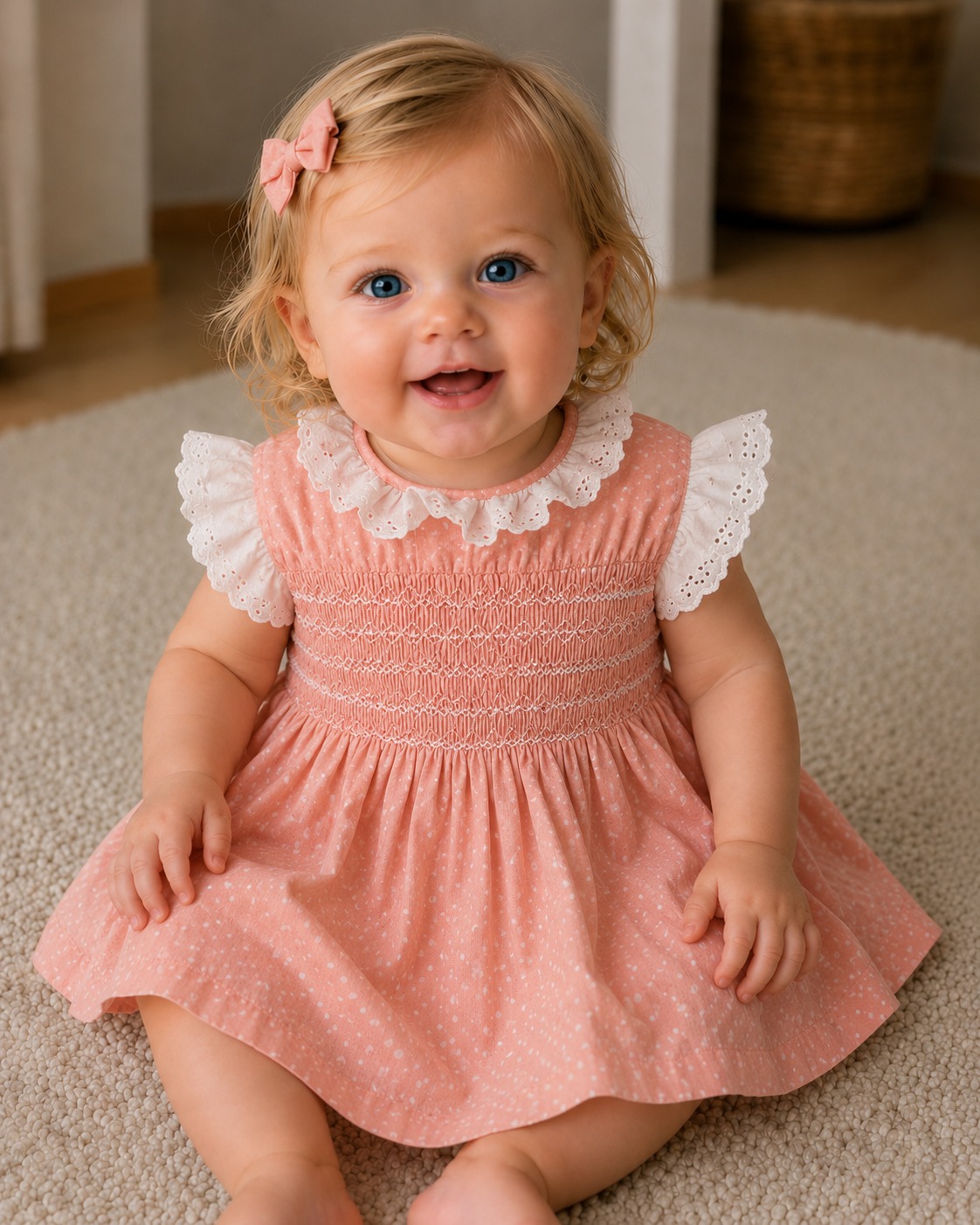 Peach Petal Dress