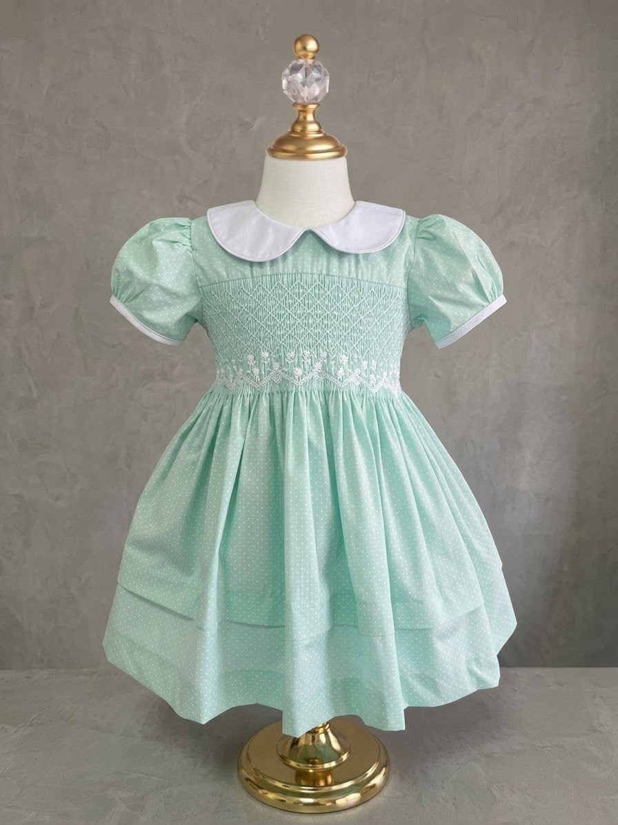 Mint Blossom Dress