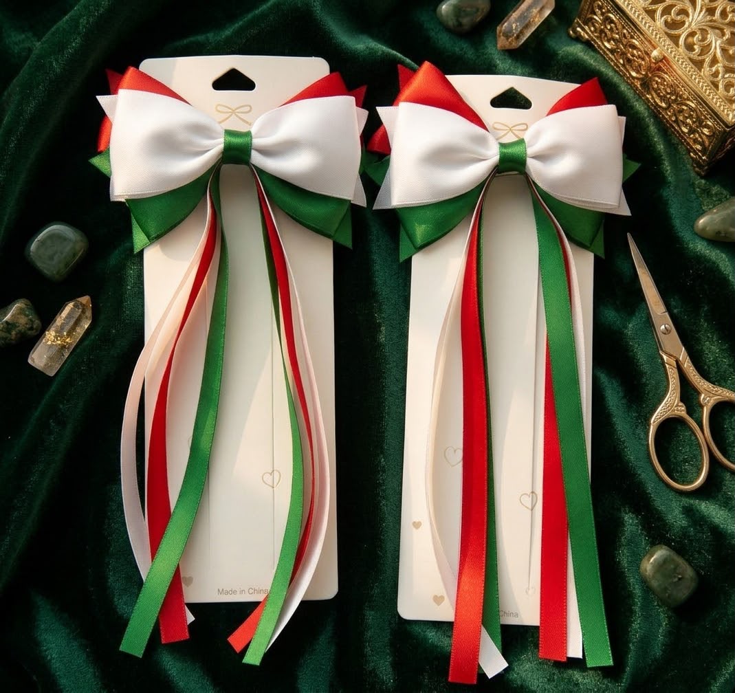 Unity Colors Bow Clips-RIBBON
