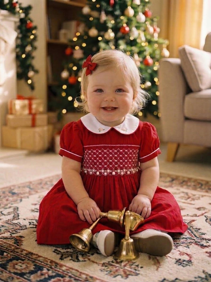 The Christmas Rose Dress